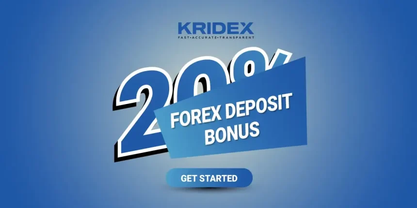 20% Initial Deposit Bonus – Kridex